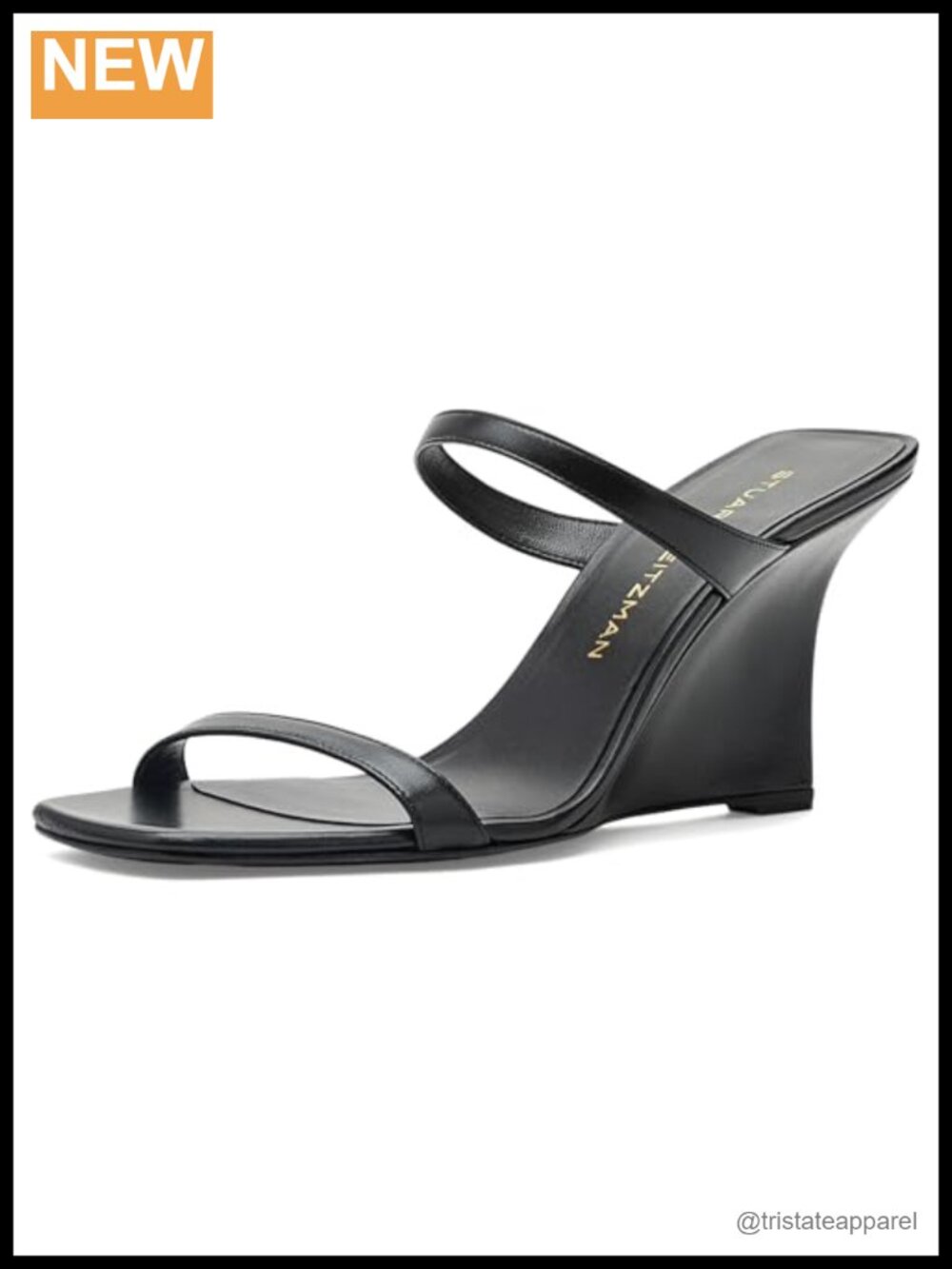 Stuart Weitzman Vinnie Wedge Slide Sandals